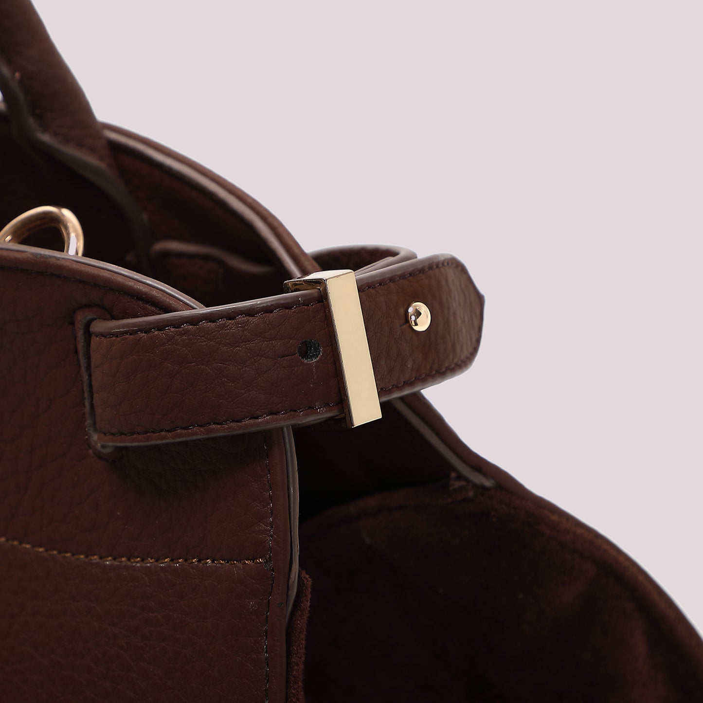 BORSA SHOPPING CON FIANCHI EFFETTO CAMOSCIO