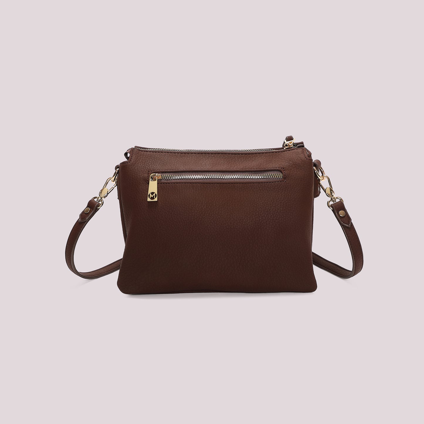 BORSA A TRACOLLA CON FIANCHI EFFETTO CAMOSCIO