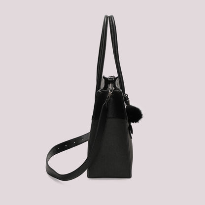 BORSA TOTE CON CHARM E CUORE