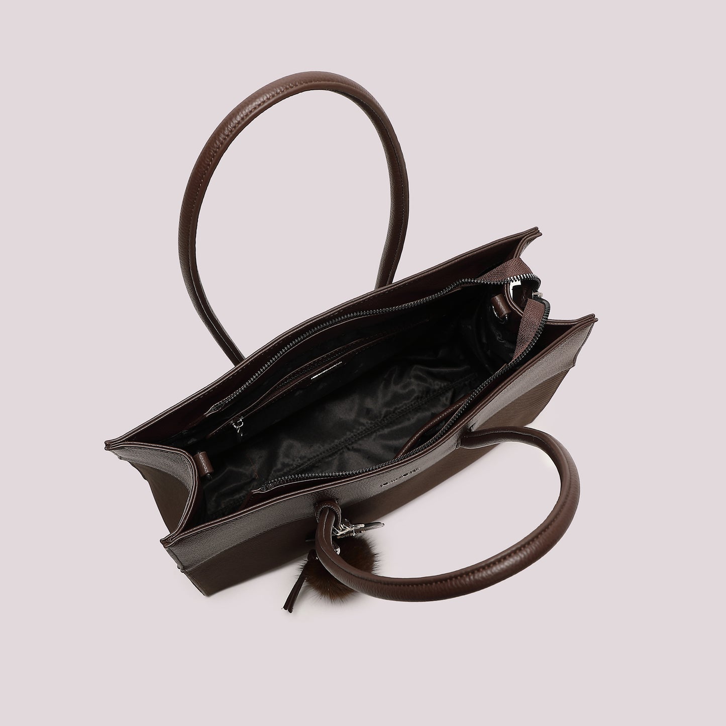 BORSA TOTE CON CHARM E CUORE