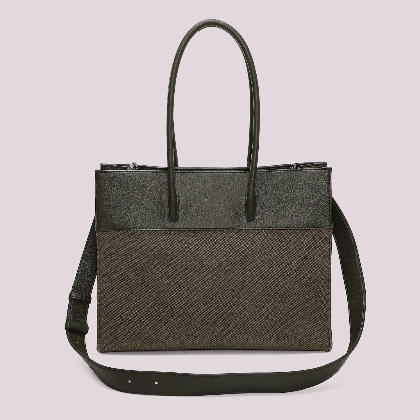 BORSA TOTE CON CHARM E CUORE
