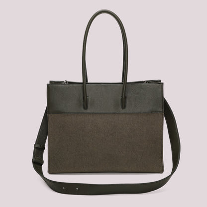 BORSA TOTE CON CHARM E CUORE