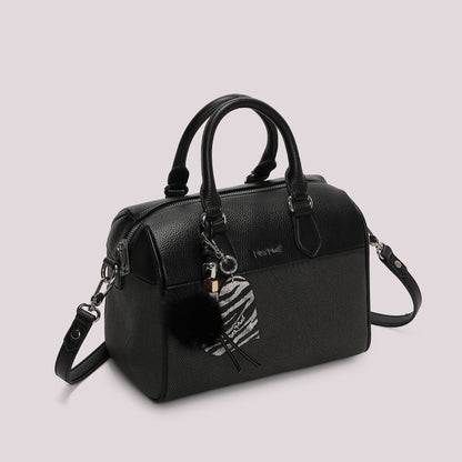 BORSA BAULETTO CON CHARM E CUORE