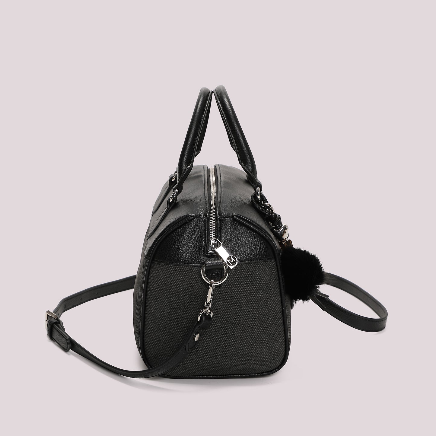 BORSA BAULETTO CON CHARM E CUORE