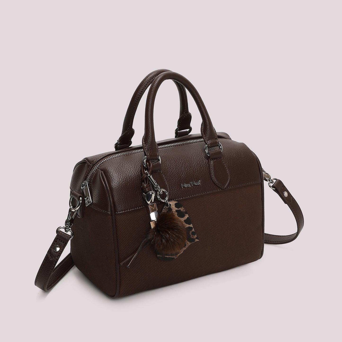 BORSA BAULETTO CON CHARM E CUORE