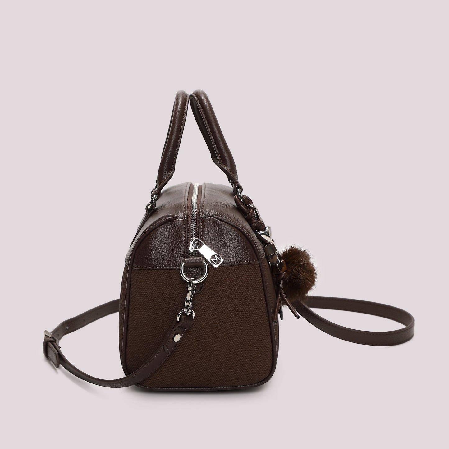 BORSA BAULETTO CON CHARM E CUORE