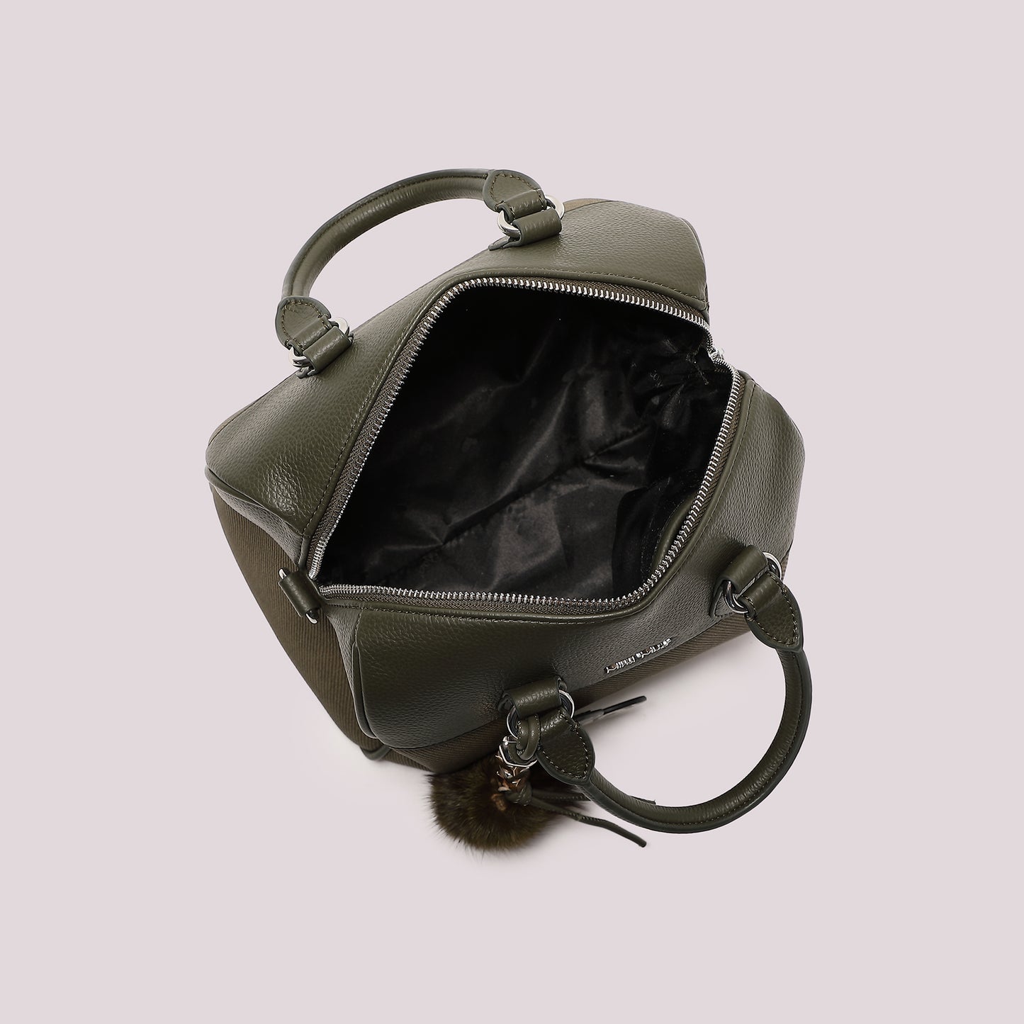 BORSA BAULETTO CON CHARM E CUORE