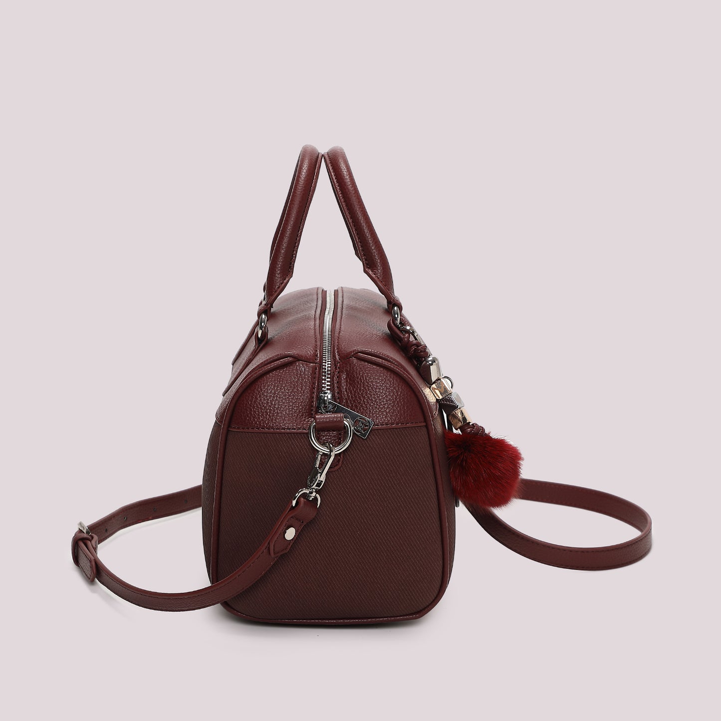 BORSA BAULETTO CON CHARM E CUORE