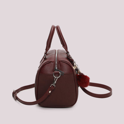 BORSA BAULETTO CON CHARM E CUORE
