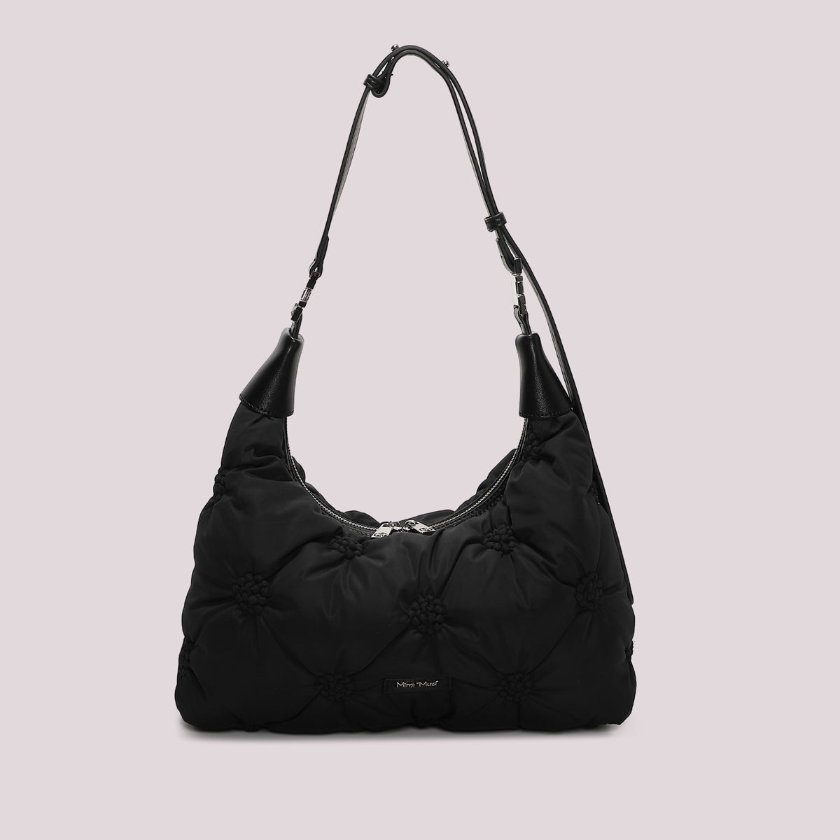 BORSA A BRACCIO EFFETTO PIUMINO