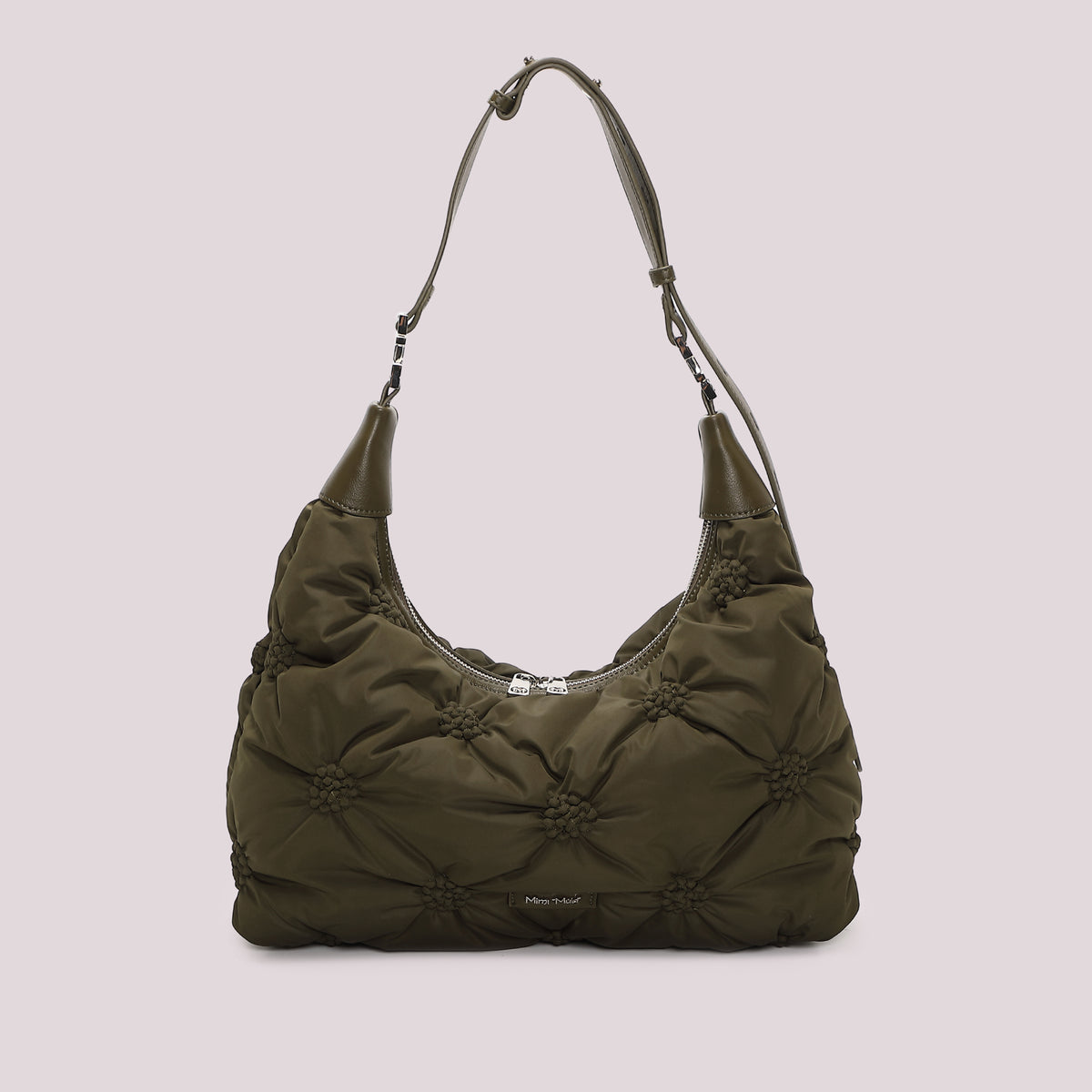 BORSA A BRACCIO EFFETTO PIUMINO