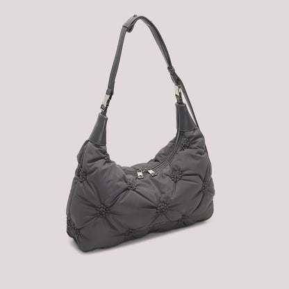 BORSA A BRACCIO EFFETTO PIUMINO