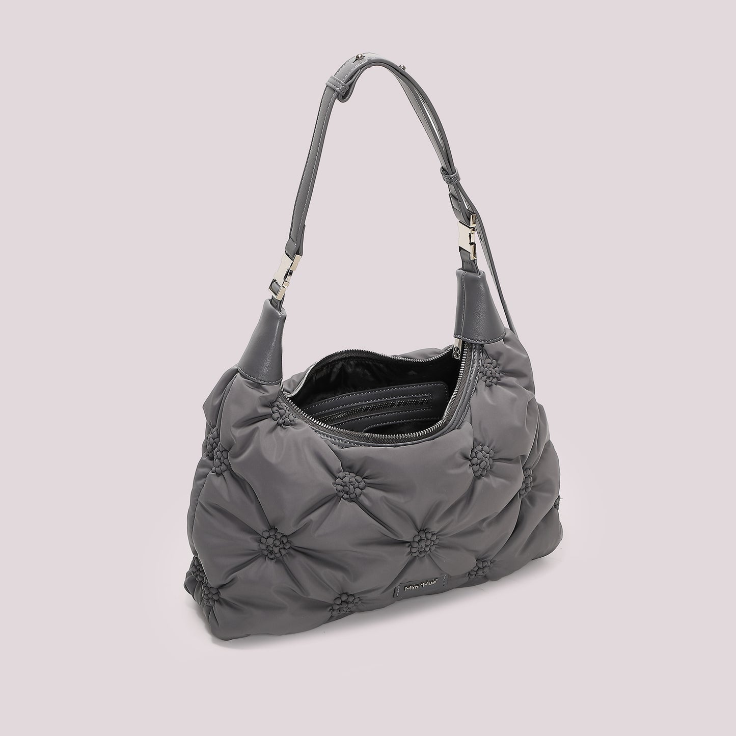 BORSA A BRACCIO EFFETTO PIUMINO