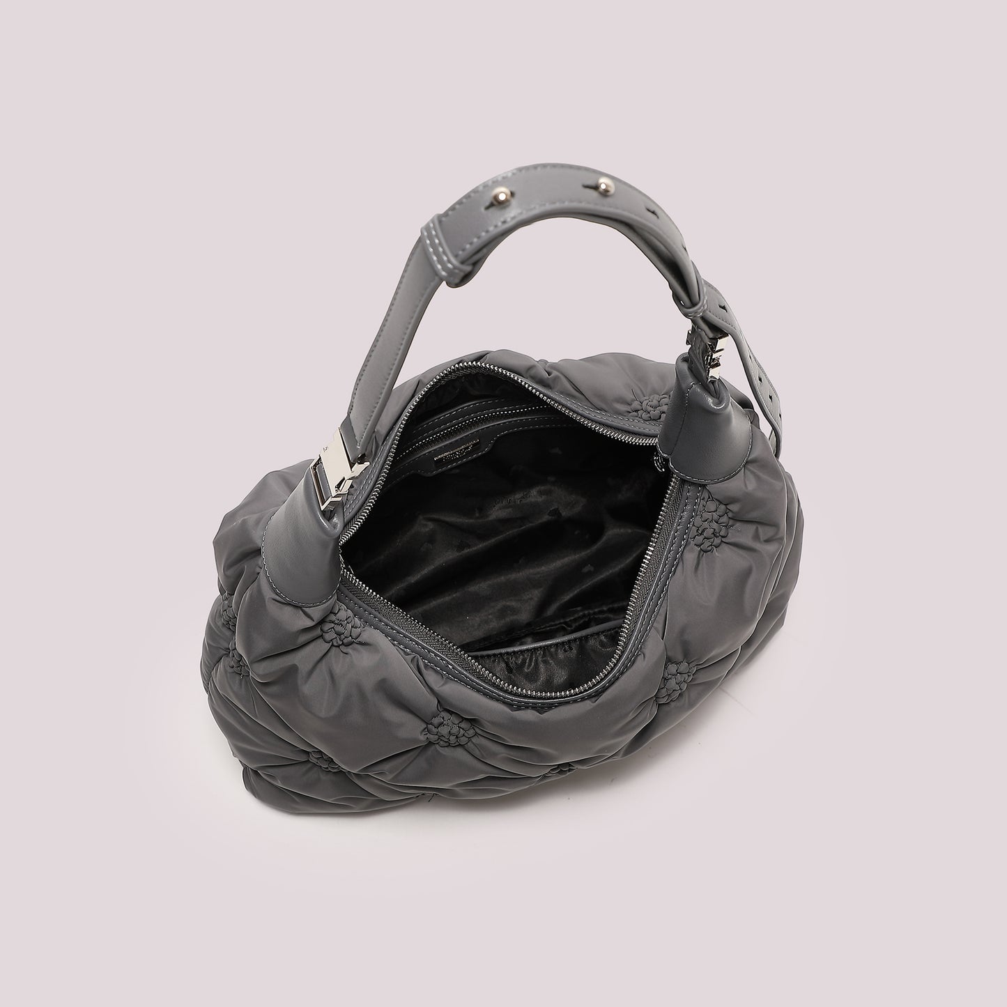 BORSA A BRACCIO EFFETTO PIUMINO