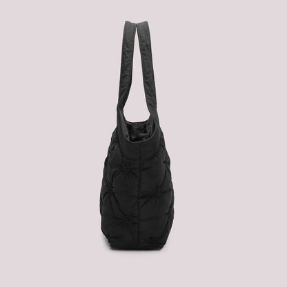 BORSA SHOPPING EFFETTO PIUMINO