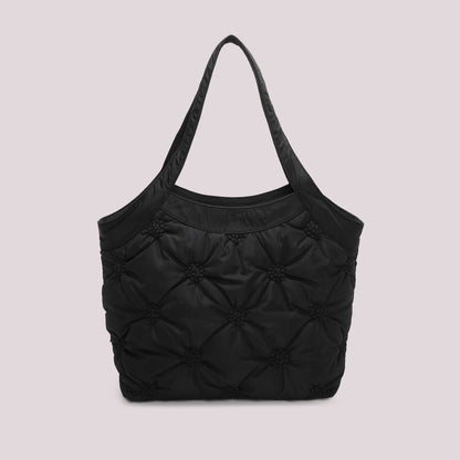 BORSA SHOPPING EFFETTO PIUMINO