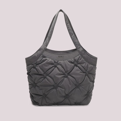 BORSA SHOPPING EFFETTO PIUMINO