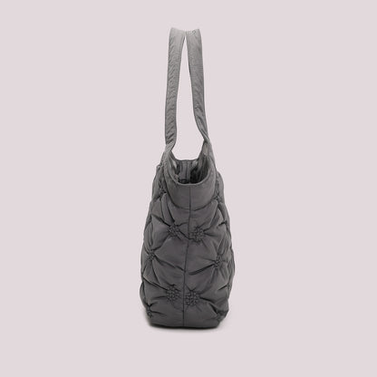 BORSA SHOPPING EFFETTO PIUMINO