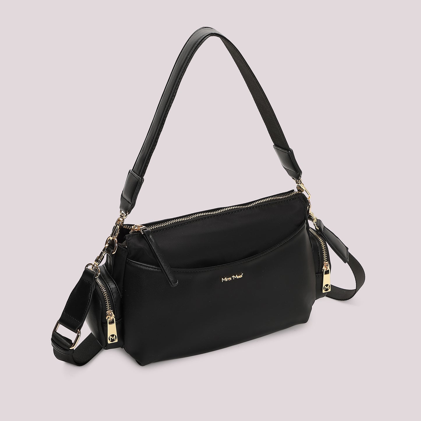 BORSA A TRACOLLA IN NYLON
