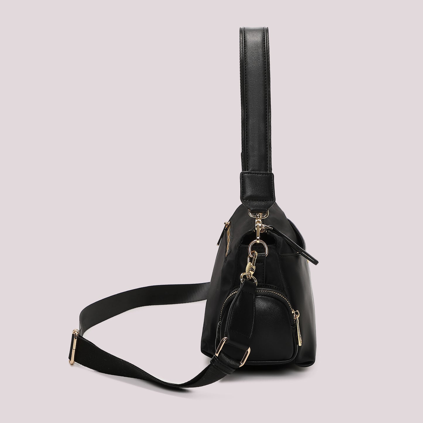 BORSA A TRACOLLA IN NYLON