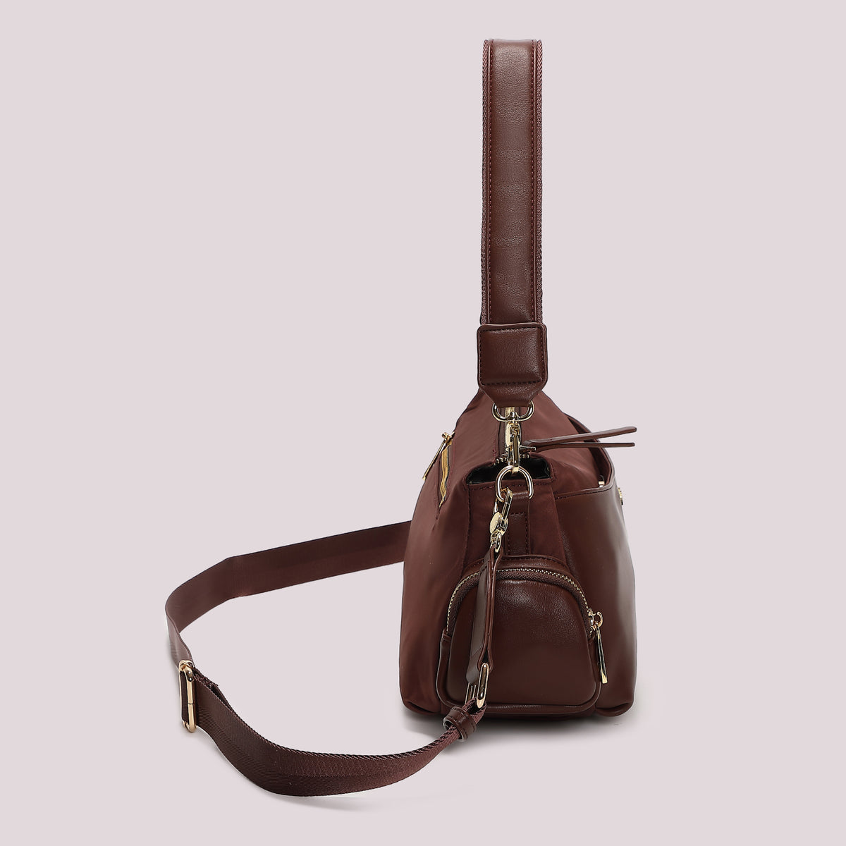 BORSA A TRACOLLA IN NYLON