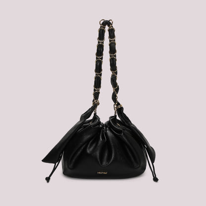BORSA A SPALLA CON CATENA SUI MANICI