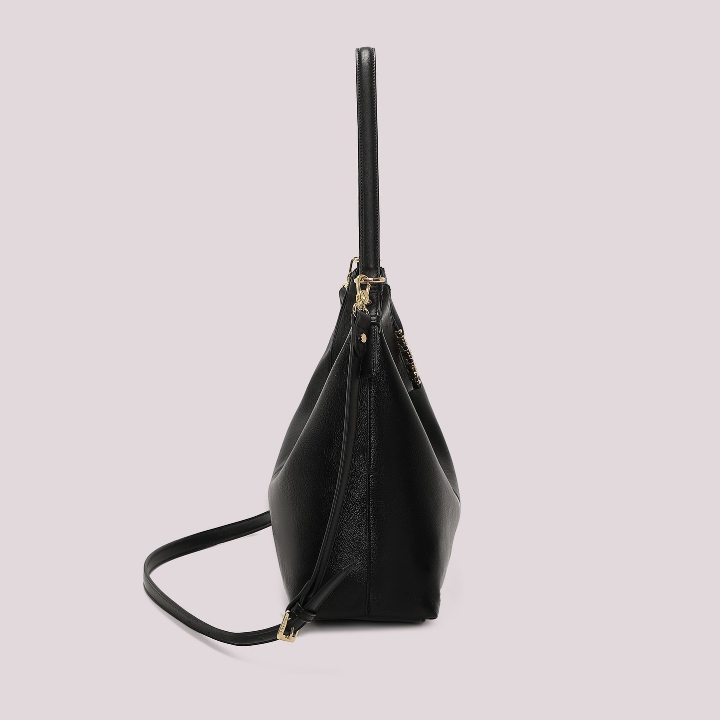 BORSA A SACCA CON LETTERE MIMI MUA SULLA ZIP