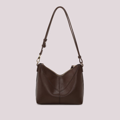 BORSA A TRACOLLA CON LETTERE MIMI MUA SULLA ZIP