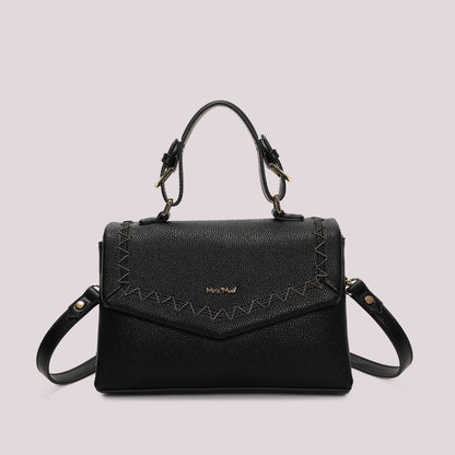 BORSA A MANO CON CUCITURE A VISTA