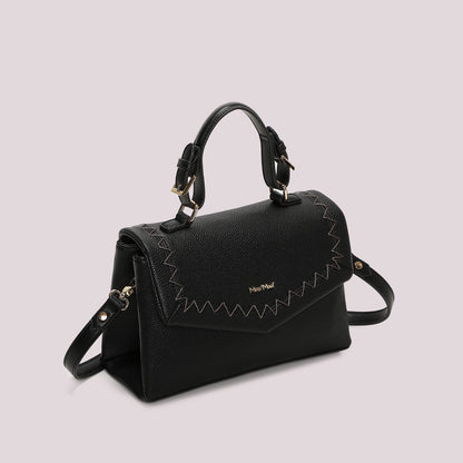 BORSA A MANO CON CUCITURE A VISTA