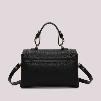 BORSA A MANO CON CUCITURE A VISTA