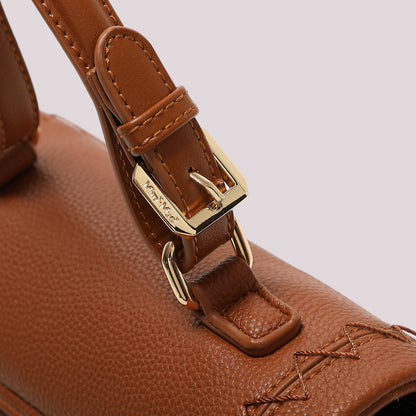 BORSA A MANO CON CUCITURE A VISTA