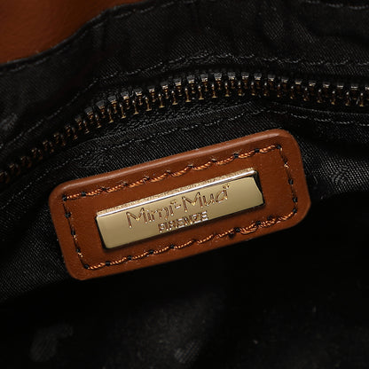BORSA A MANO CON CUCITURE A VISTA