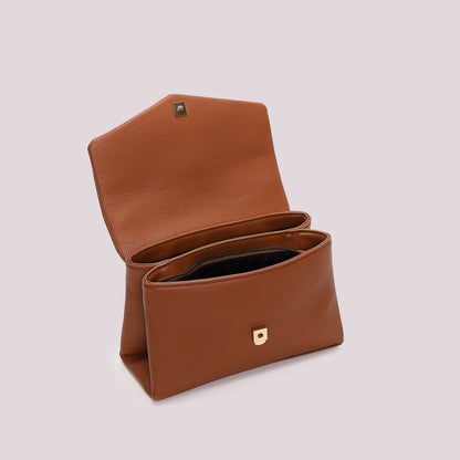 BORSA A MANO CON CUCITURE A VISTA