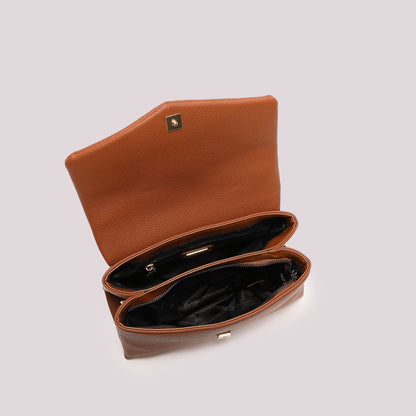 BORSA A MANO CON CUCITURE A VISTA