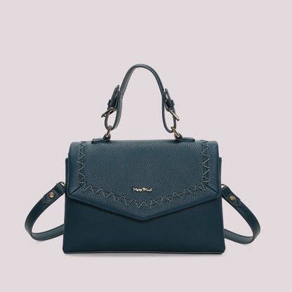 BORSA A MANO CON CUCITURE A VISTA