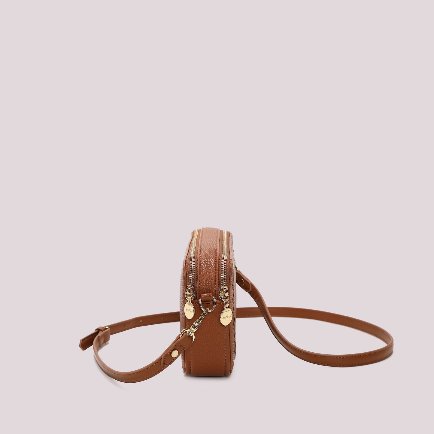 BORSA A TRACOLLA CON CUCITURE A VISTA