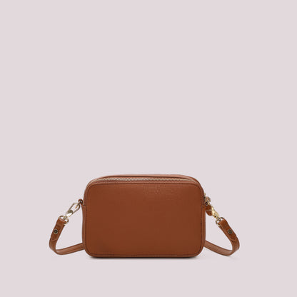 BORSA A TRACOLLA CON CUCITURE A VISTA