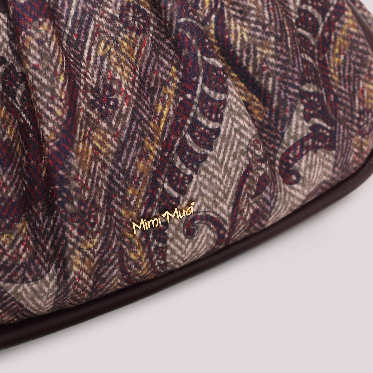BORSA CLUTCH IN FANTASIA CON CHIUSURA A SFERE
