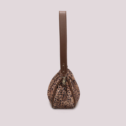 BORSA CLUTCH IN FANTASIA CON CHIUSURA A SFERE