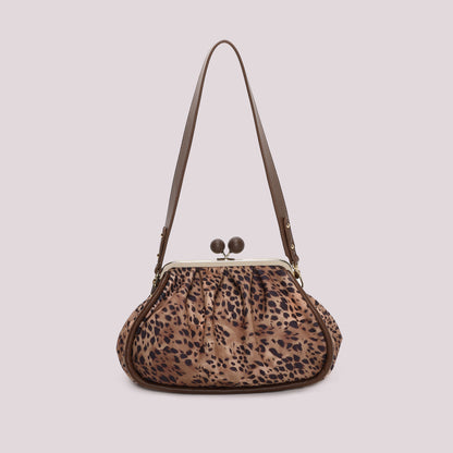 BORSA CLUTCH IN FANTASIA CON CHIUSURA A SFERE