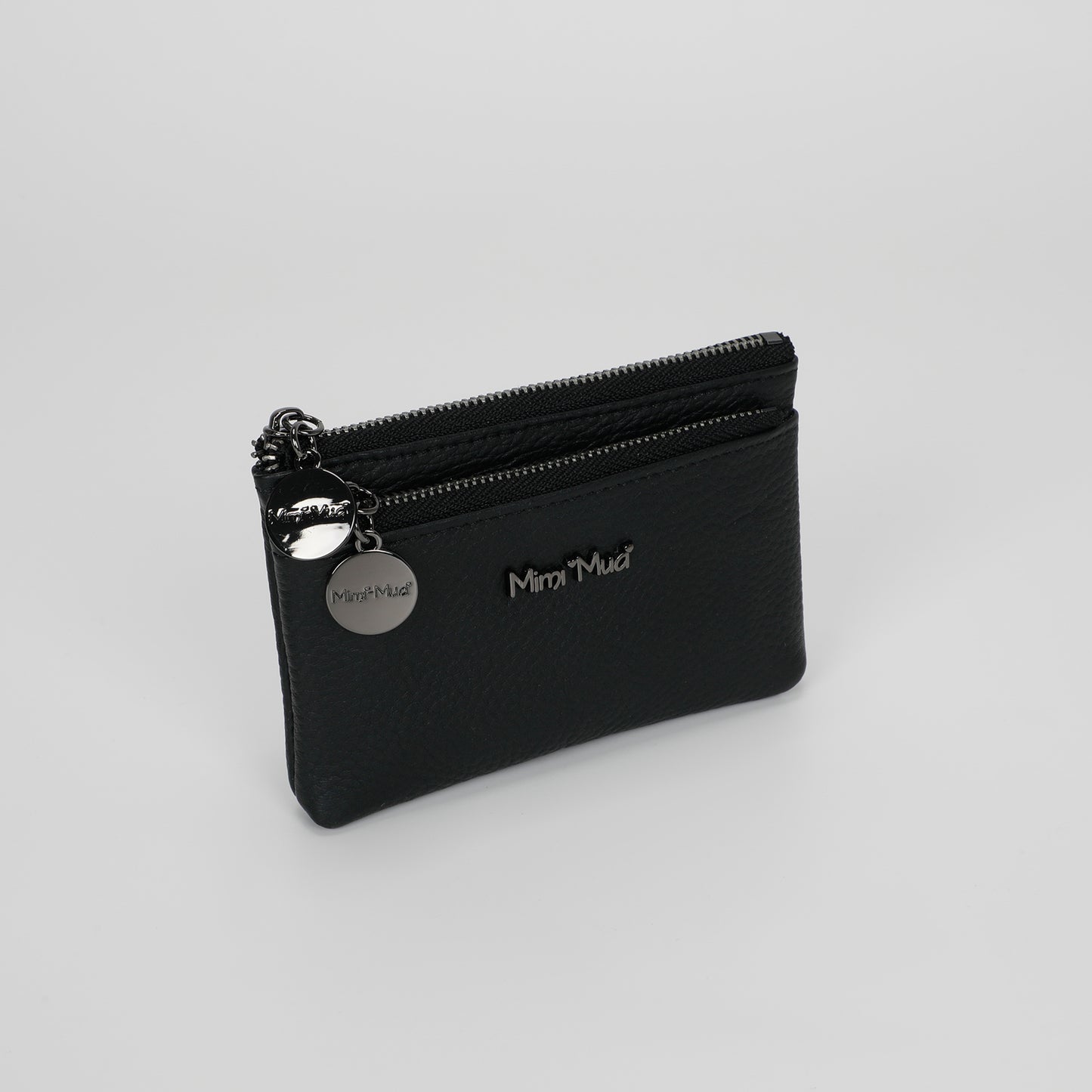 PORTAMONETE IN PELLE CON ZIP