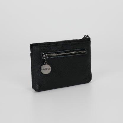 PORTAMONETE IN PELLE CON ZIP