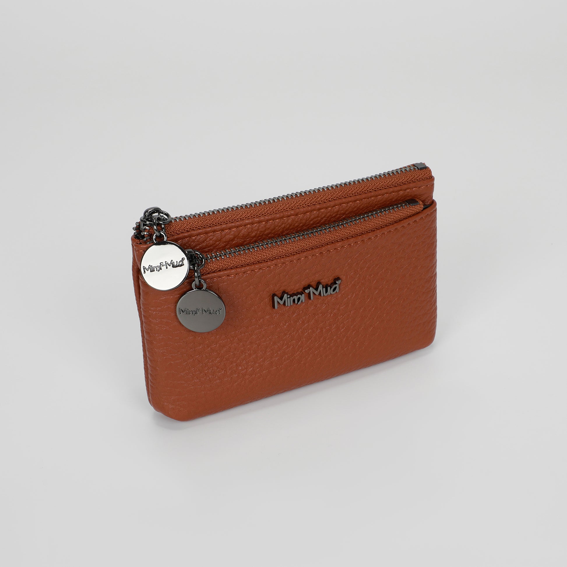 PORTAMONETE IN PELLE CON ZIP