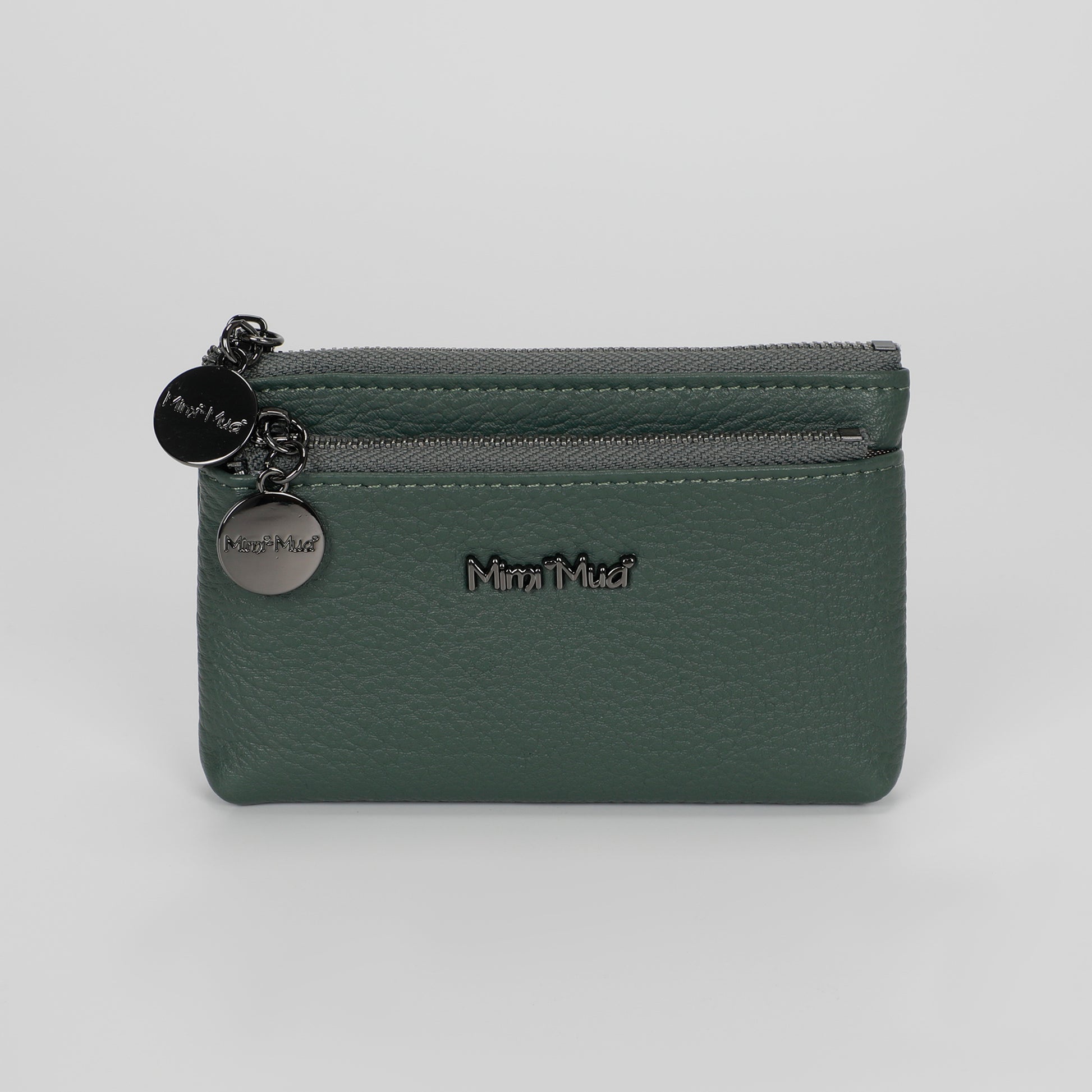 PORTAMONETE IN PELLE CON ZIP