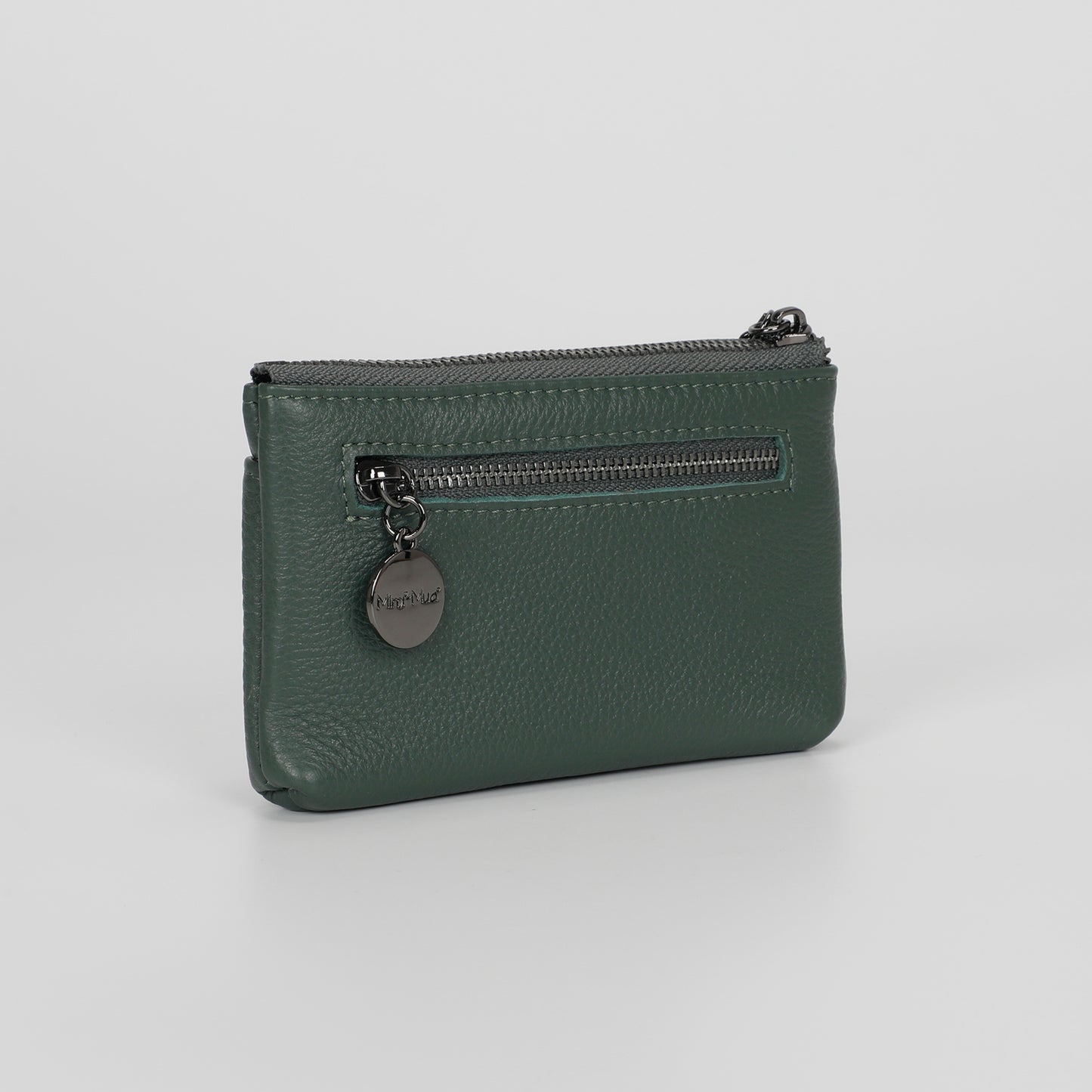 PORTAMONETE IN PELLE CON ZIP