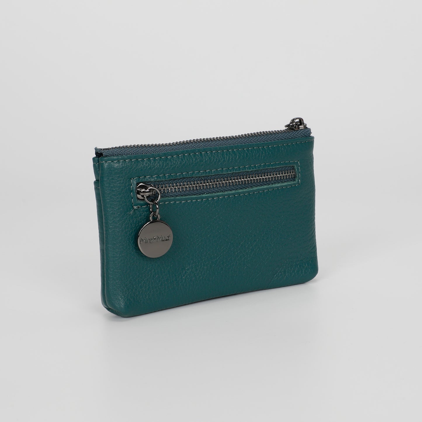 PORTAMONETE IN PELLE CON ZIP