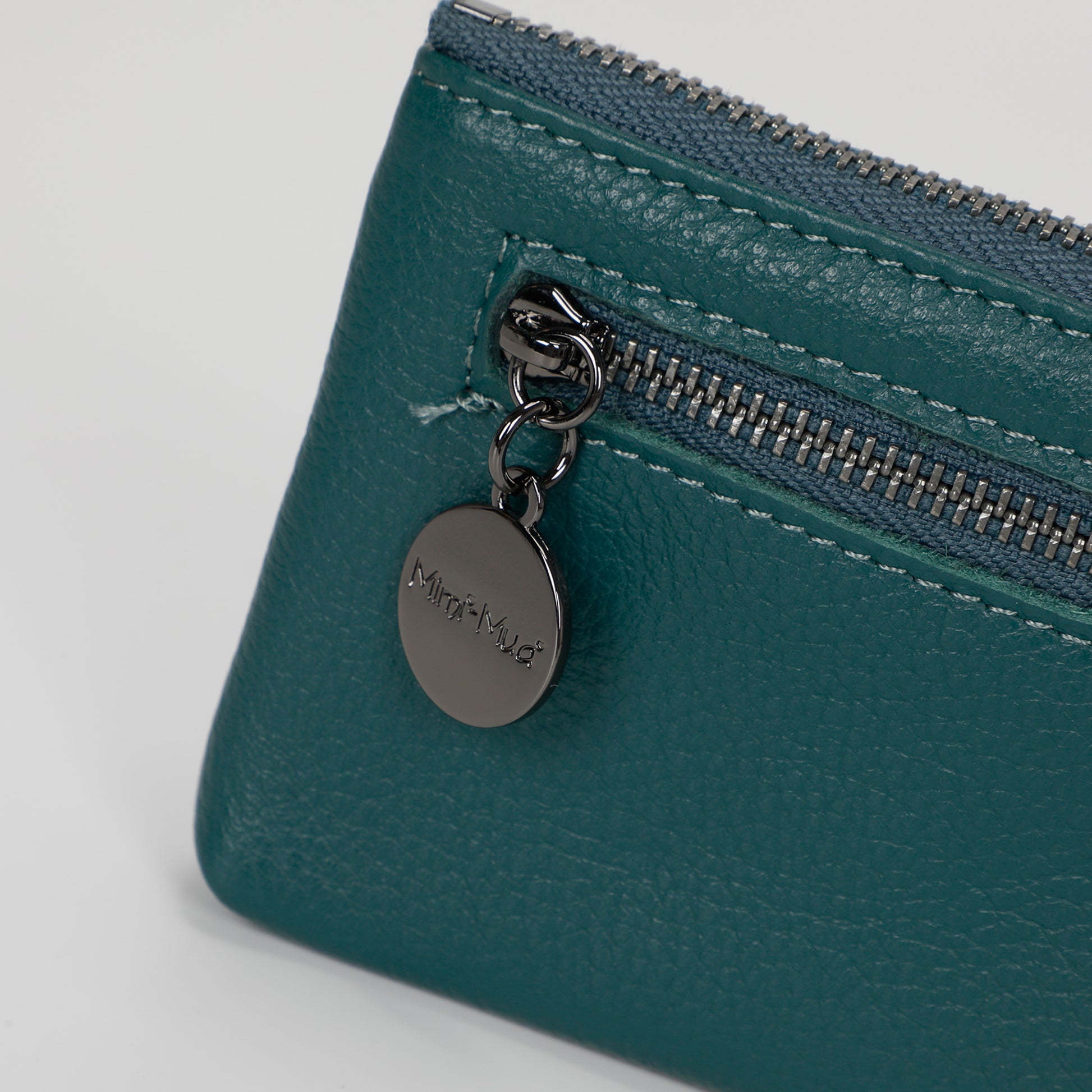 PORTAMONETE IN PELLE CON ZIP
