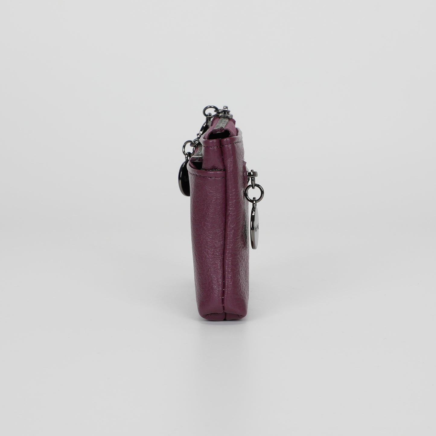 PORTAMONETE IN PELLE CON ZIP