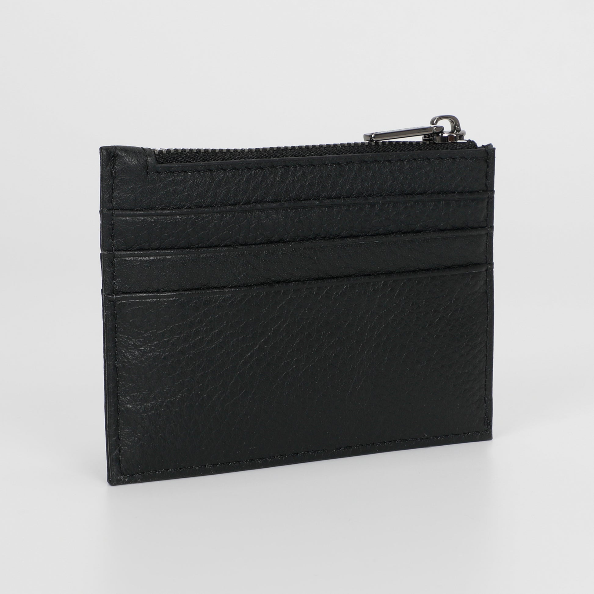 PORTACARTE IN PELLE CON ZIP